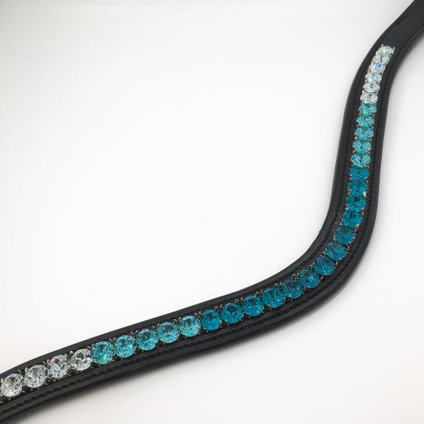 Fading White-Turquoise